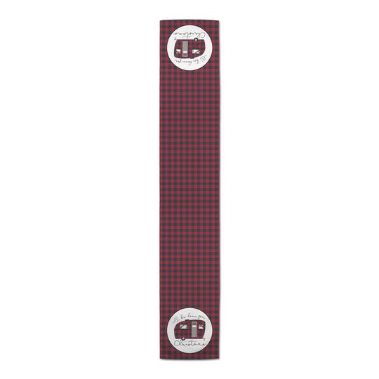 72" Christmas Camper Table Runner